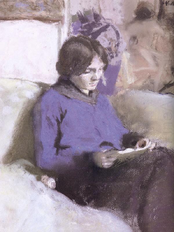 Edouard Vuillard Reading china oil painting image